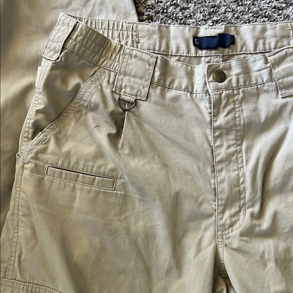 5.11 Tactical Women’s Khaki Cargo Pants 32/34 EUC - Picture 7 of 10
